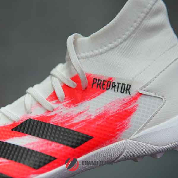 GIÀY ĐÁ BÓNG CHÍNH HÃNG  ADIDAS PREDATOR 20.3 TF J – EG0929 – TRẮNG / HỒNG