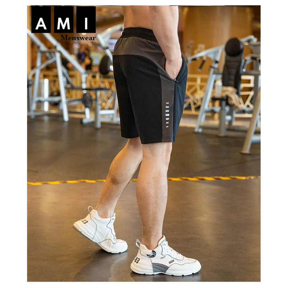 Quần Short Nam thể thao Running, Quần Đùi Nam Chất Vải Spandex Hàng Xuất Khẩu ( Độc Quyền Tại Shop) Sp1 | BigBuy360 - bigbuy360.vn