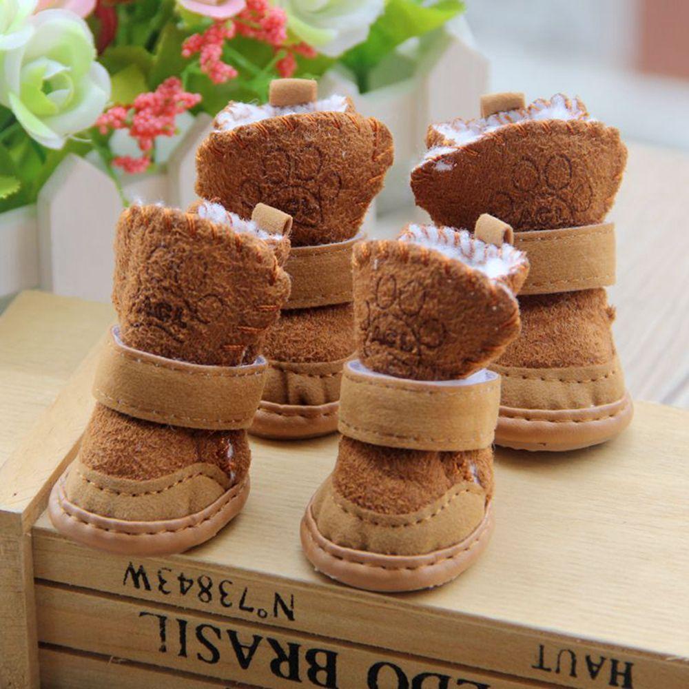 Giày Thể Thao Giữ Ấm Chống Trượt Thời Trang Thu Đông Cho Thú Cưng AUGUSTINA