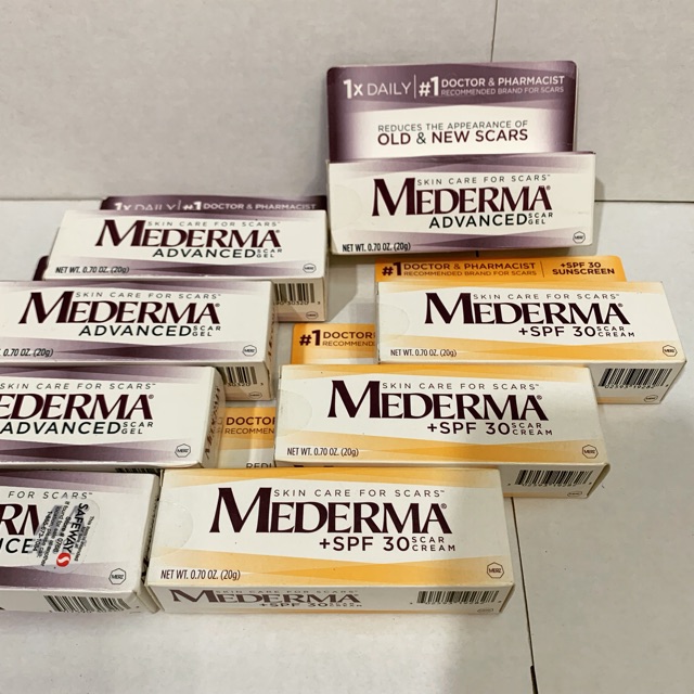 Kem mờ sẹo hiệu quả cao Mederma Advanced Scar Gel 20g mẫu mới