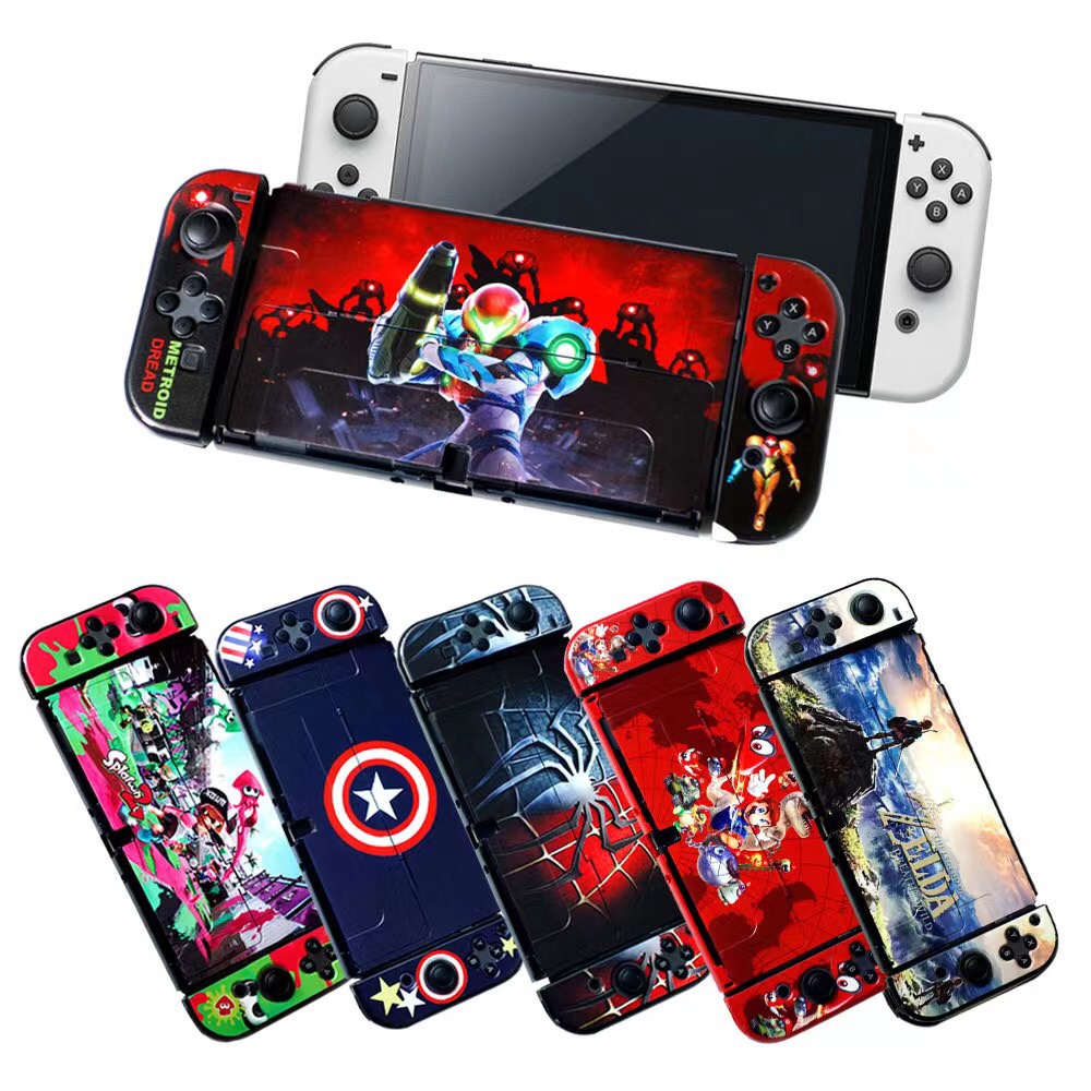 Vỏ Bảo Vệ Chống Trầy Bằng PC Cứng Cho Máy Chơi Game Nintendo Switch OLED