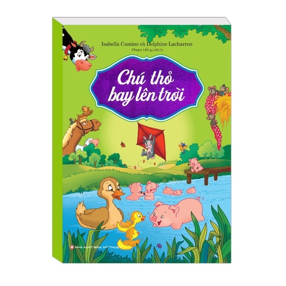 Sách - Combo Chú dê con biết làm xiếc + Chú thỏ bay lên trời + Con sói ăn củ cà rốt