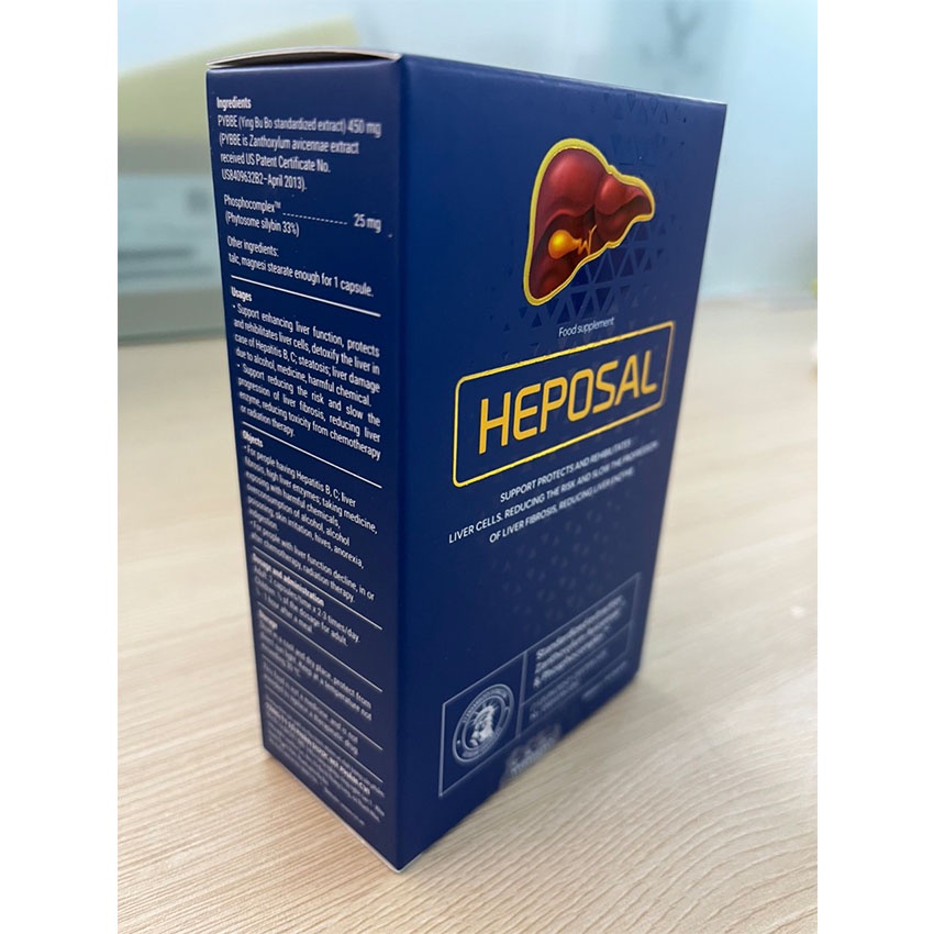 Heposal - Hộp 30 Viên Uống Tăng Cường Chức Năng Gan - cvspharmacy
