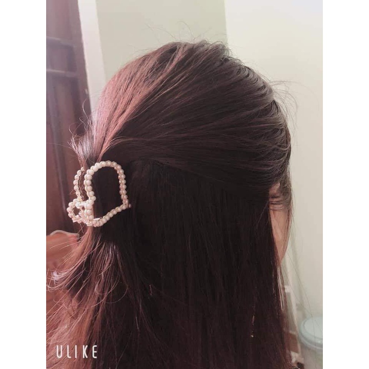 Sét kẹp tóc ngọc trai nhân tạo 6 món phong cách Hàn Quốc