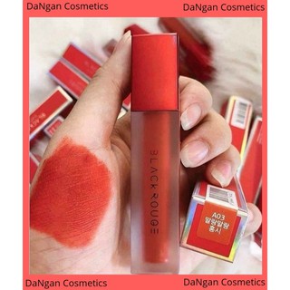 Son kem lì Black Rouge Soft Red A03 - Đỏ cam