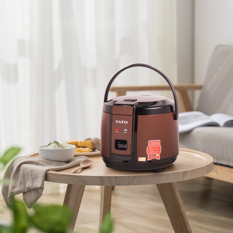 Nồi cơm điện quai xách SATO 18F052 | BigBuy360 - bigbuy360.vn
