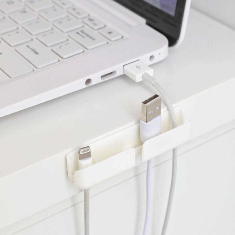 1 set phụ kiện quấn dây cáp sạc USB trong suốt