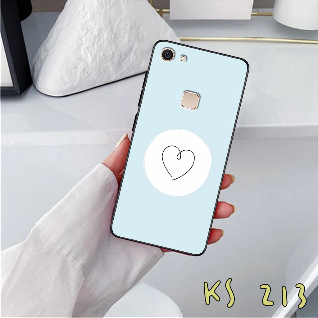 Ốp lưng Vivo Y71 - Vivo Y81 - Vivo Y83 - Ốp in hình Trái tim  siêu dễ thương