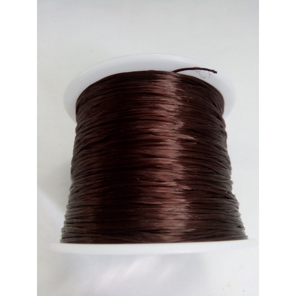 Dây thun xâu chuỗi hạt dây xâu trầm hương vòng tay vòng cổ dày 0.8mm Dài 1m