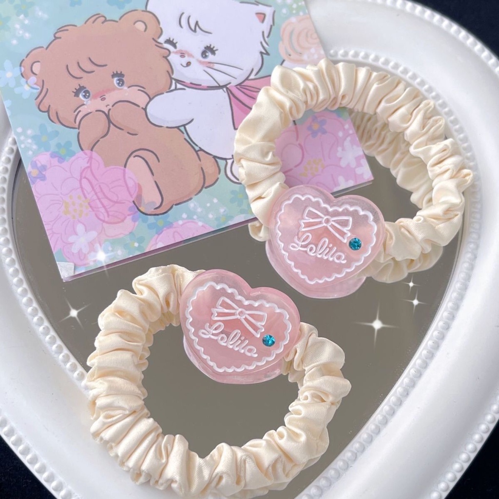 Dây Cột Tóc Nữ Lolila Dễ Thương- Buộc Tóc Nữ Hình Kitty