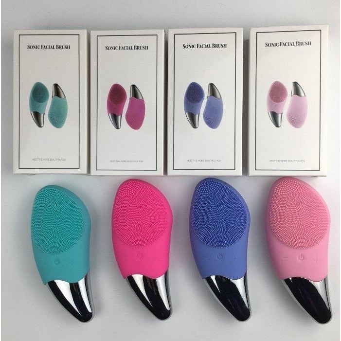 0021 Máy Rửa Mặt Sonic Facial Brush - Sạch Sâu, Giảm Nhăn