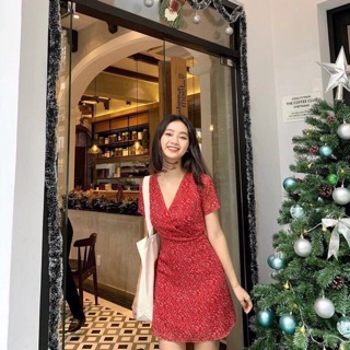 ĐẦM ĐỎ HOA NHÍ ĐẮP CHÉO
