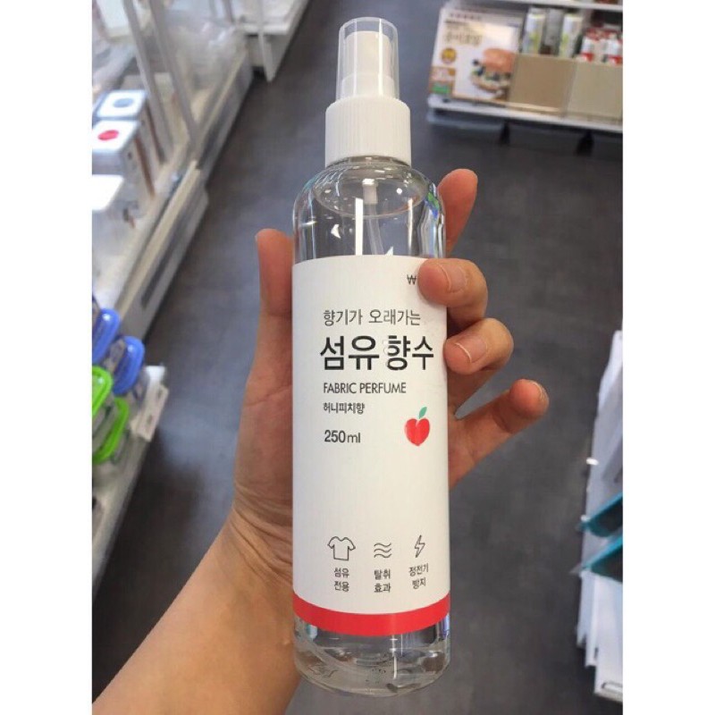 xit thơm quần áo Fabric hàn quốc