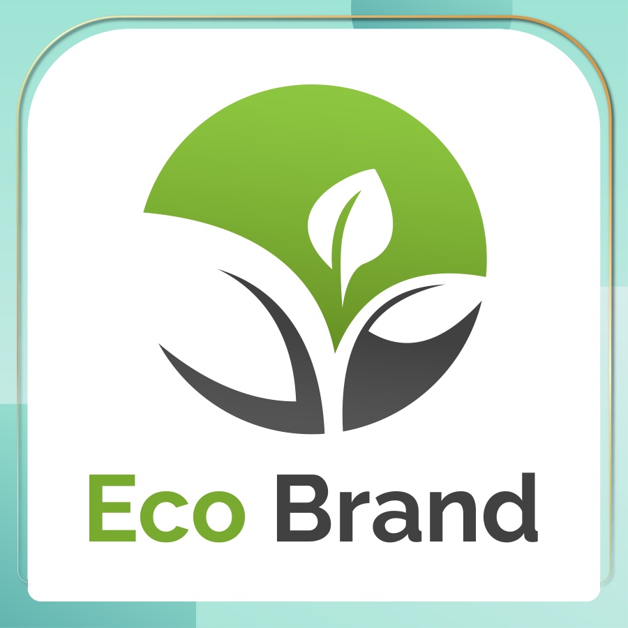 Mẫu logo xanh lá cây cho cửa hàng hoa quả, rau củ - Thiết kế theo yêu cầu, Banner trang trí cho các shop online