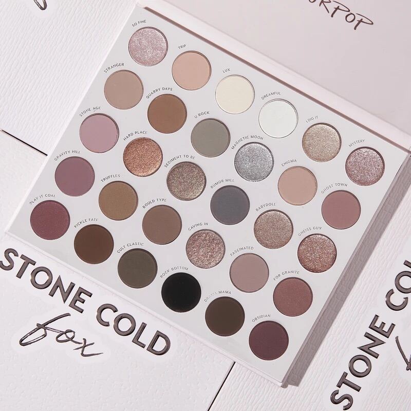 Bảng phấn mắt Colourpop Stone Cold Fox trang điểm mịn màng tự nhiên chống thấm nước