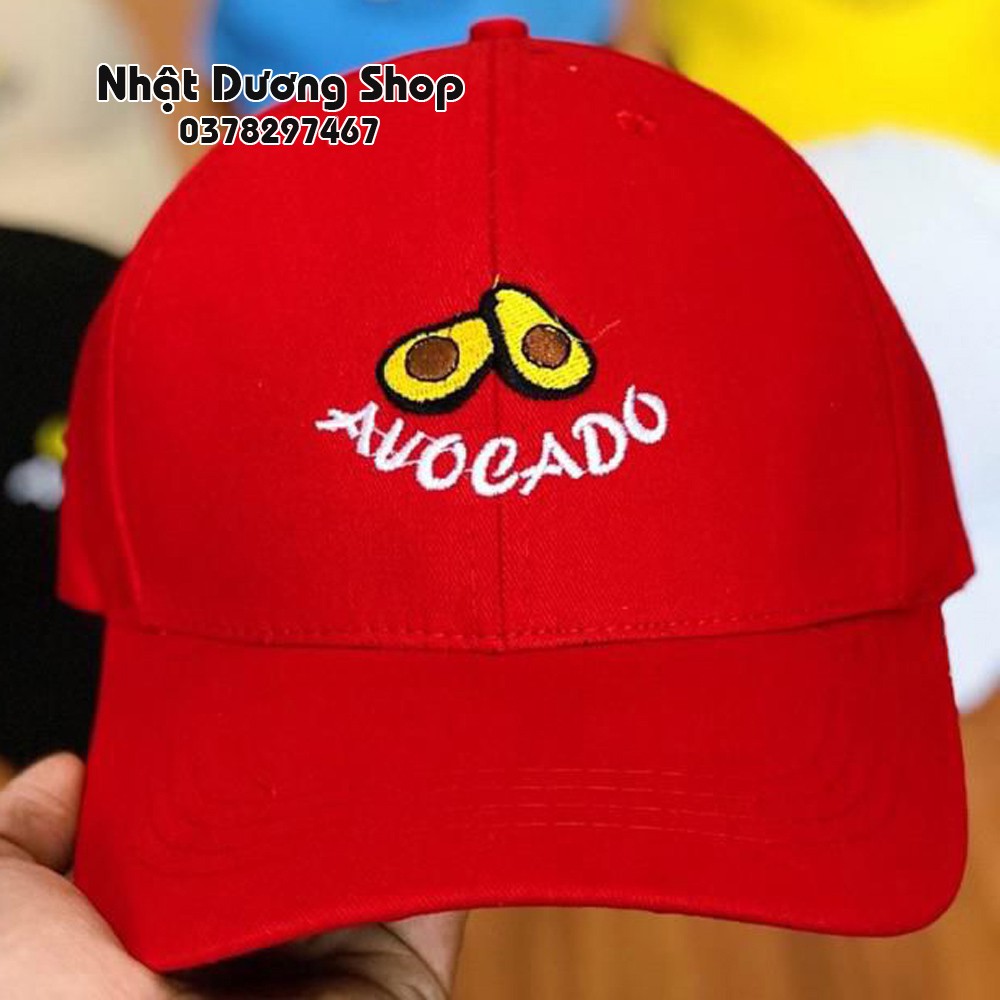 Nón kết trái bơ Auocado - Chất liệu vải Kaki cao cấp tạo nên sự nổi bậc cho người đội