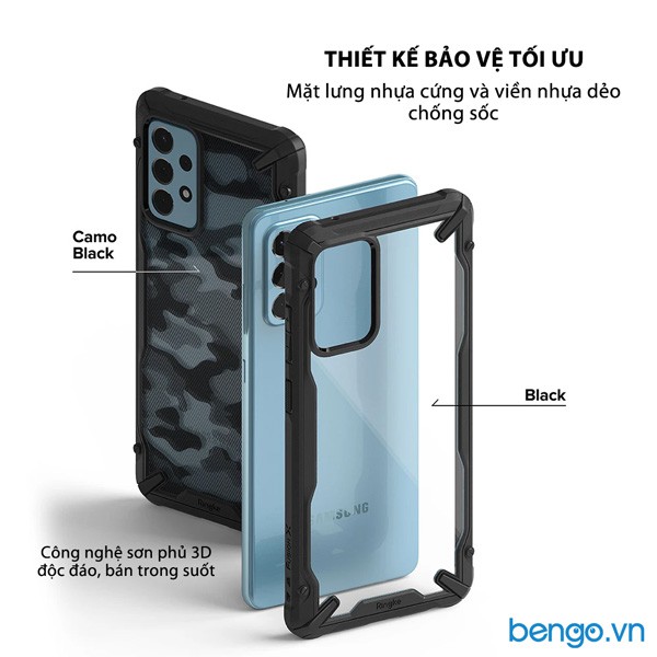 Ốp lưng Samsung Galaxy A52/A52S/A72 5G Ringke Fusion X