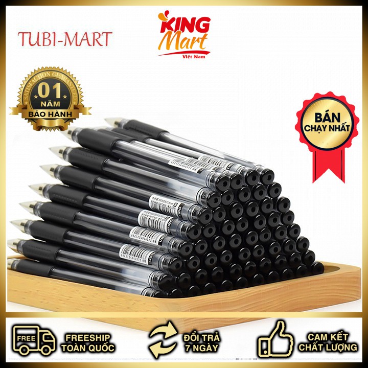 Combo 60 bút bi nước (mực đen)new2019(Kingmart68)