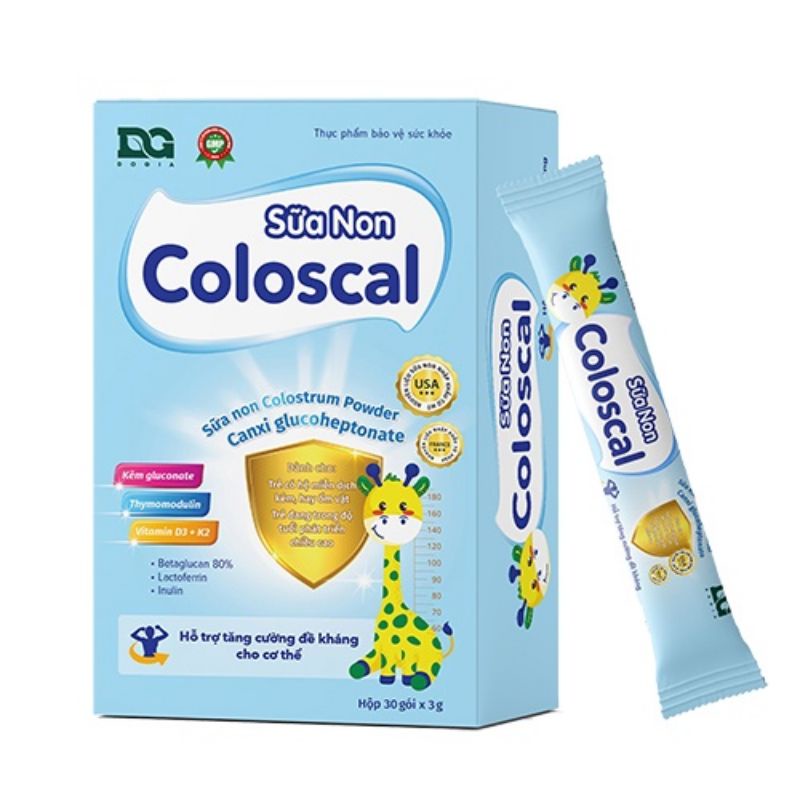 SỮA NON COLOSCAL THỰC PHẨM DINH DƯỠNG CHO CƠ THỂ