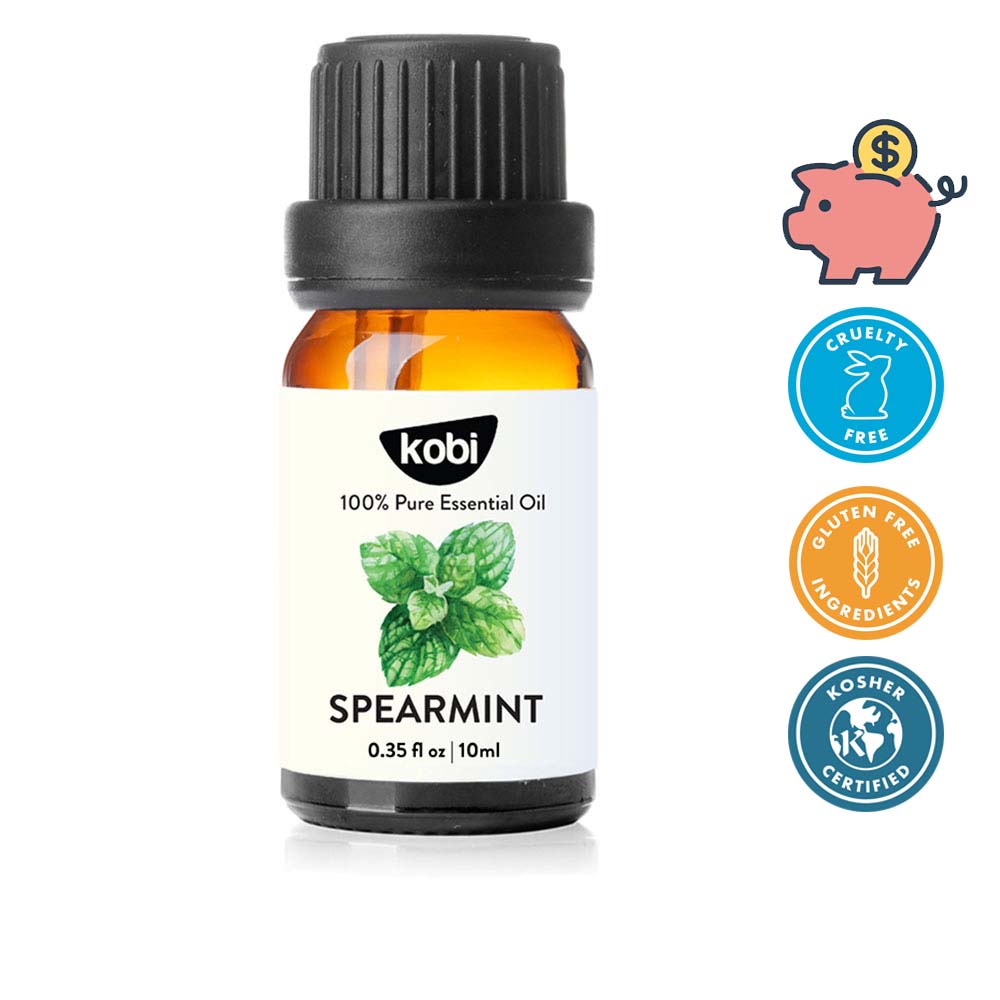 Tinh dầu Bạc Hà Lục Kobi Spearmint essential oil giúp thanh lọc không khí, giảm căng thẳng hiệu quả - 10ml