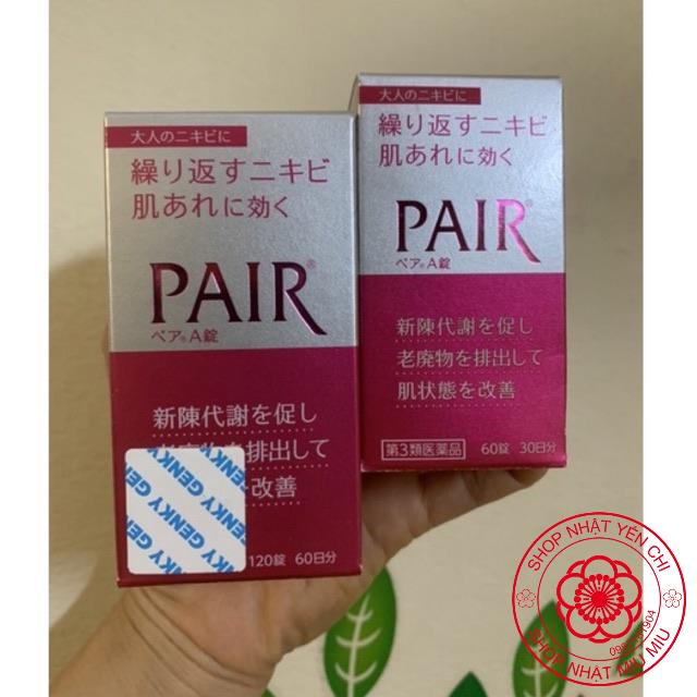 VIÊN UỐNG NGỪA MỤN PAIR 60v/120v NHẬT BẢN