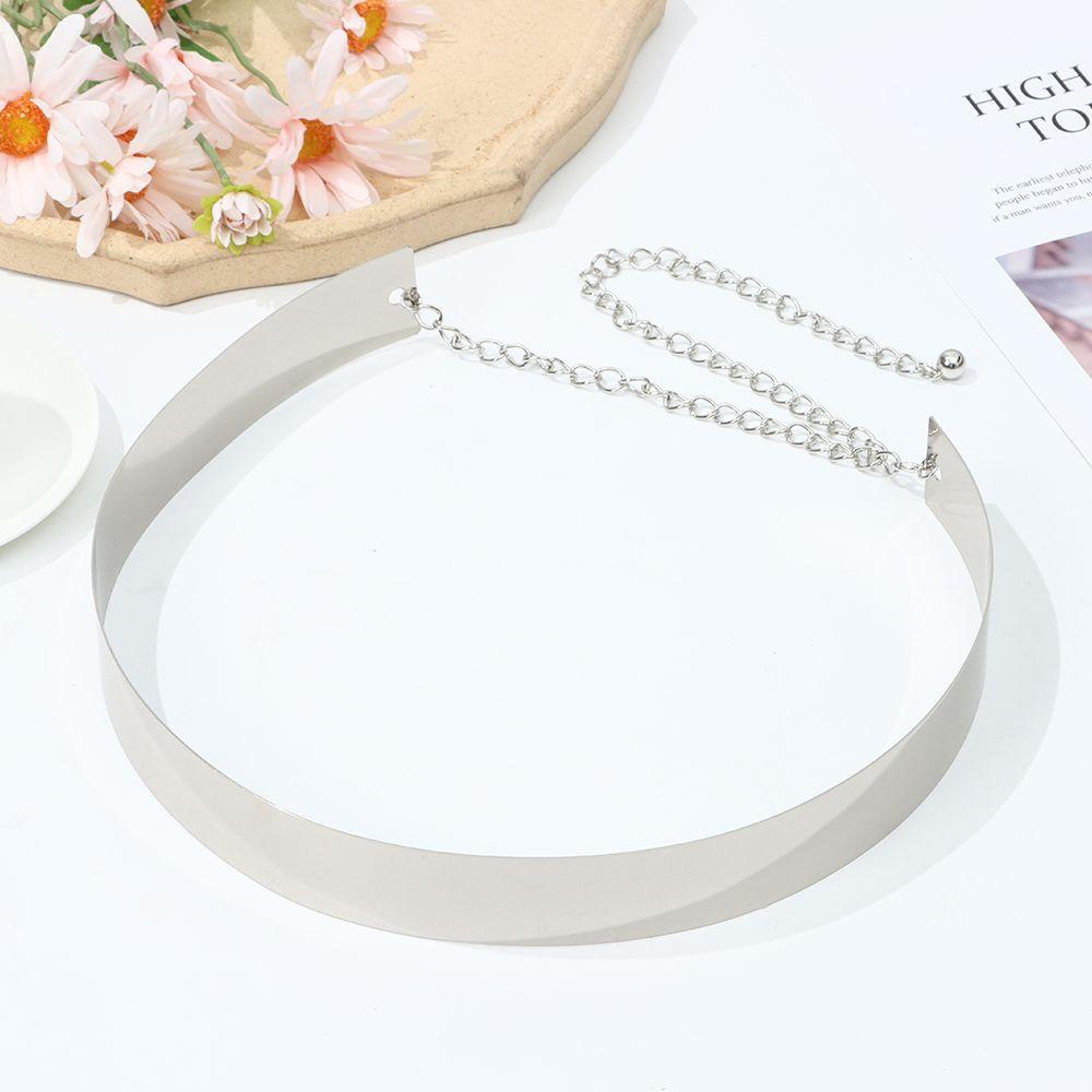 Thắt Lưng Bản To Đính Kim Sa Lấp Lánh Phong Cách Vintage