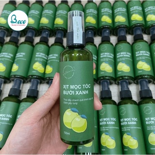 XỊT MỌC TÓC BƯỞI XANH 100ML