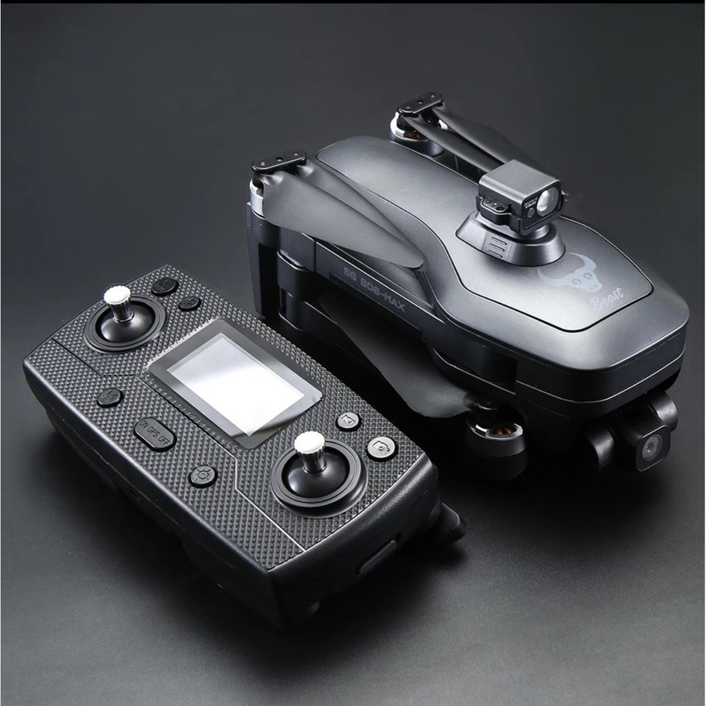 Flycam SG906 Max, SG906 Pro 3, Camera 4K UHD + EVO, Gimbal chống rung EIS 3 trục, Cảm biến Tránh chướng ngại vật