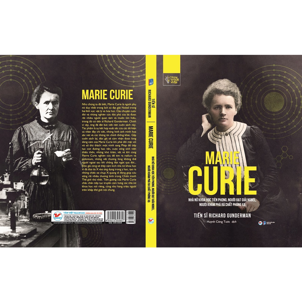 Sách - Marie Curie - Nhà Nữ Khoa Học Tiên Phong, Người Đạt Giải Nobel, Người Khám Phá Ra Chất Phóng Xạ