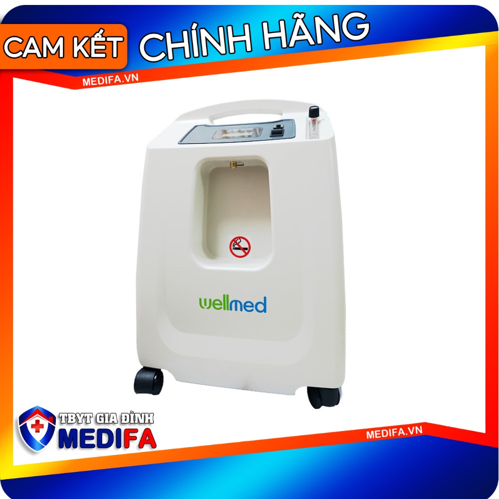 [Chính hãng] Máy tạo oxy 10 lít cao cấp Wellmed, bảo hành 24 tháng