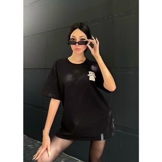 Áo Thun TSUN Embroidered Basic - Thêu - [UNISEX] - Đen