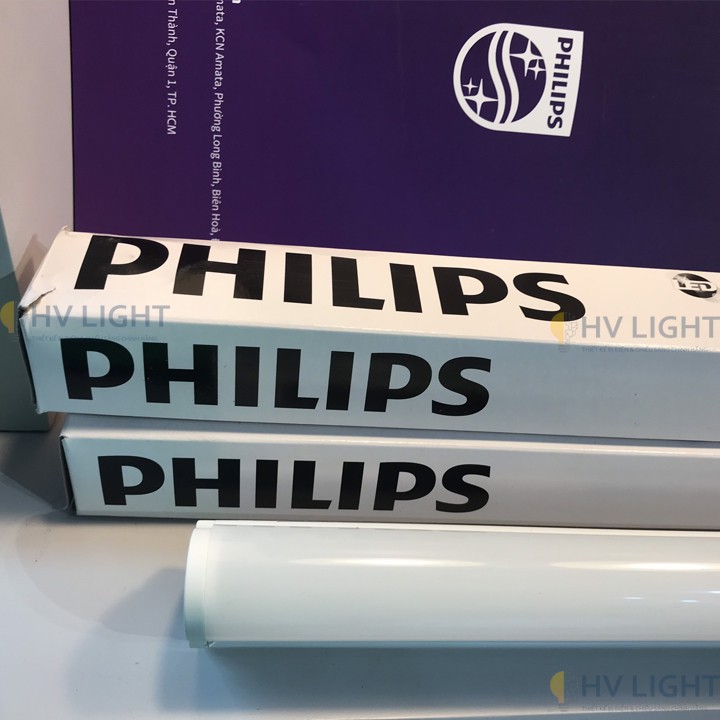 Bộ máng đèn PHILIPS 1m2 LED T8 BN012C 20W - HÀNG CHÍNH HÃNG ( tiết kiệm hơn , sáng lâu hơn )