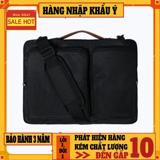 [ DA THẬT- HÀNG SIÊU CẤP ] Túi chống sốc Laptop Rainbow Canvas cao cấp kháng nước nhiều ngăn đa dụng gọn gàng RBUCBG 001