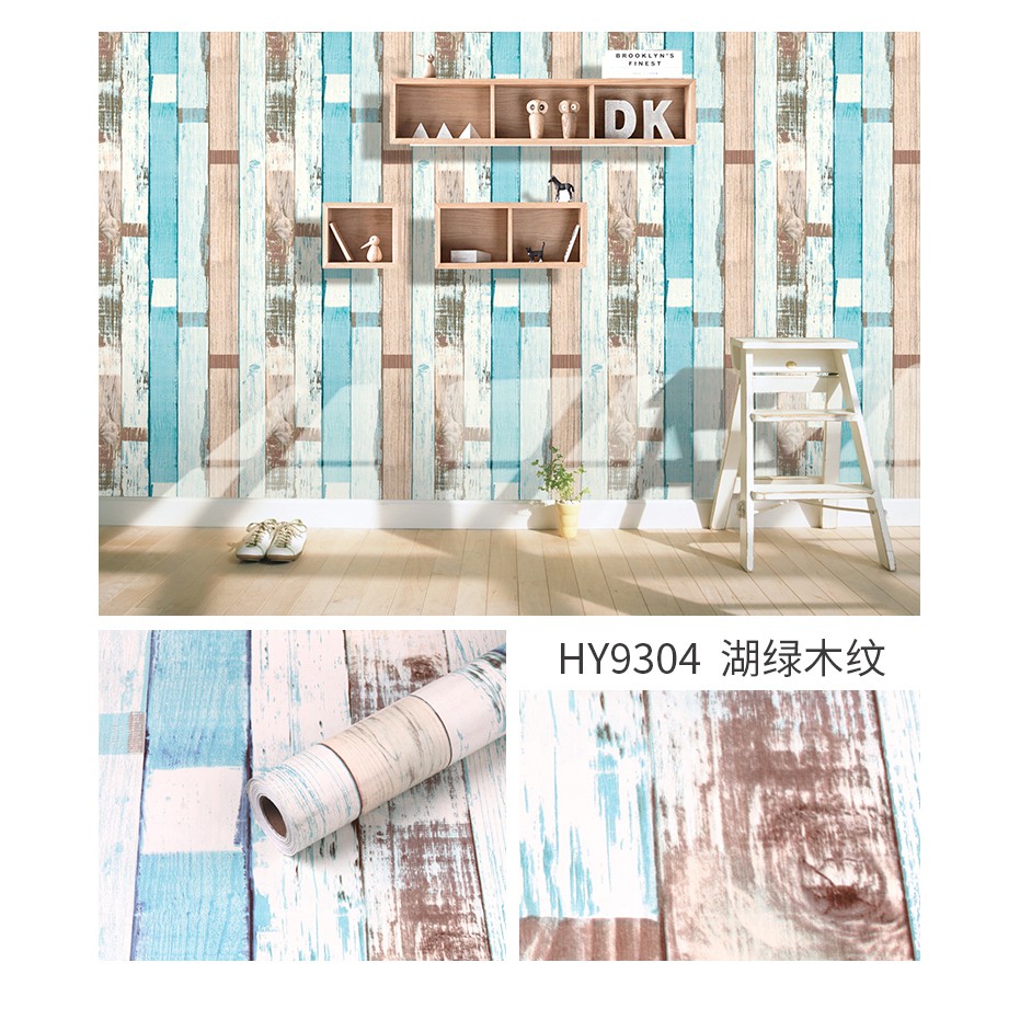 Decal - Giấy dán tường 10m x 45cm ( Giả gỗ ) - Vân đẹp ( nhiều mẫu mới ) | BigBuy360 - bigbuy360.vn