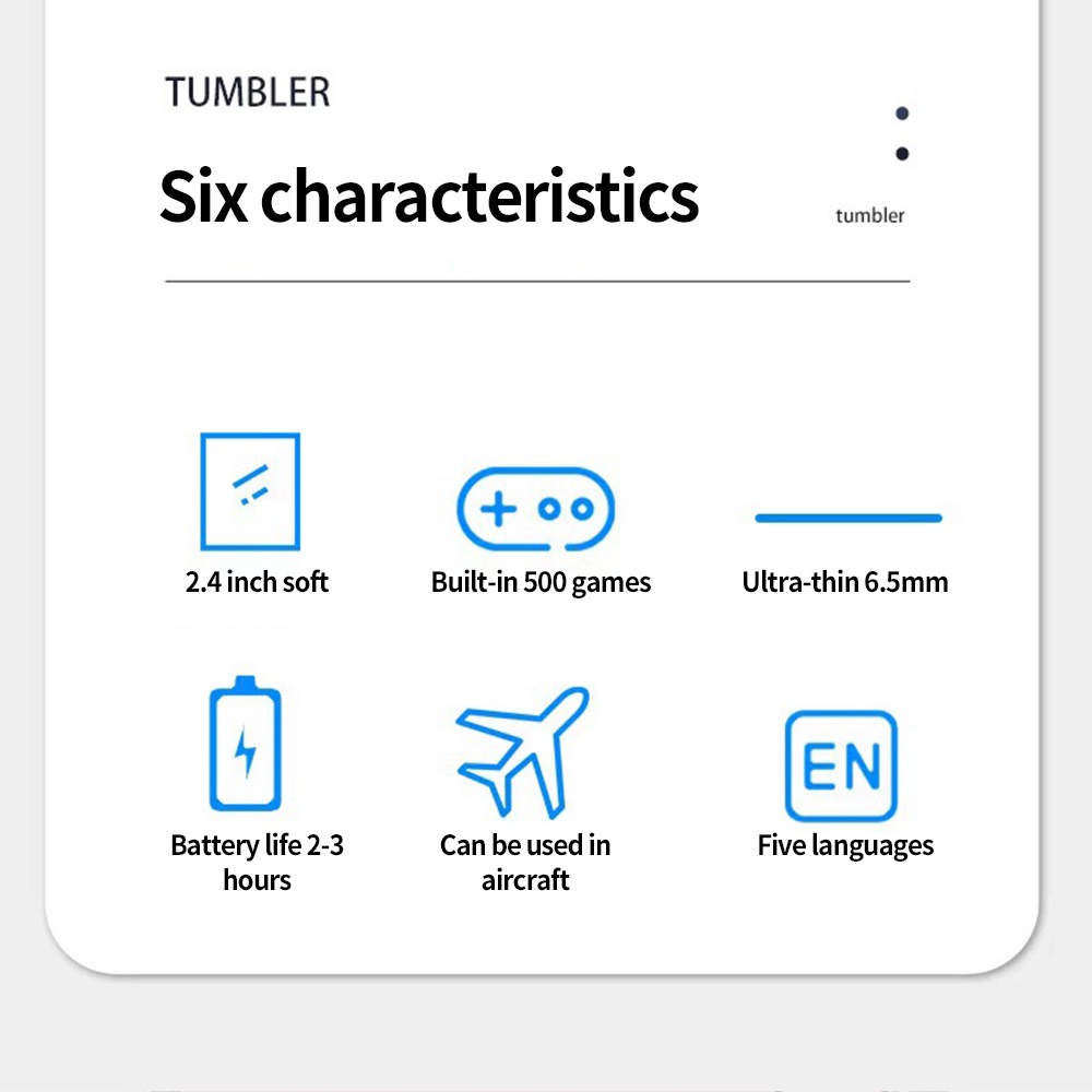 Máy Chơi Game Cầm Tay NOVA 500 Trong 1 2.4 inch Phong Cách Retro