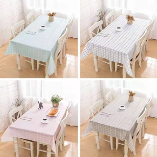 Khăn Trải Bàn Bằng Nhựa Pvc Chống Thấm Nước Họa Tiết Ca Rô