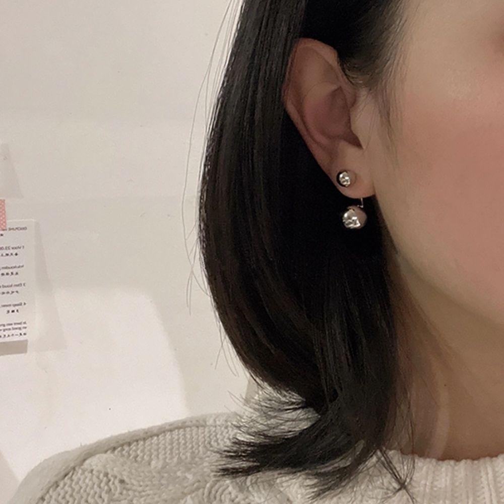 Bông Tai Tròn Bằng Hợp Kim Thời Trang Cho Nữ 2life