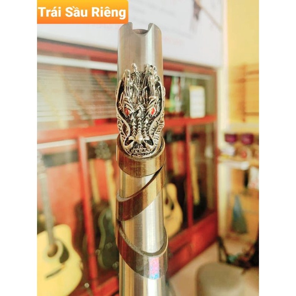 Tiêu đầu rồng mắt đỏ - sáo đầu rồng inox