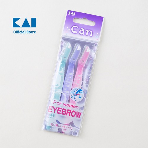 Dao Cạo Mày Nữ Kai Can For Women Eyebrow Nhật Bản Gói 3 Cây 1502555