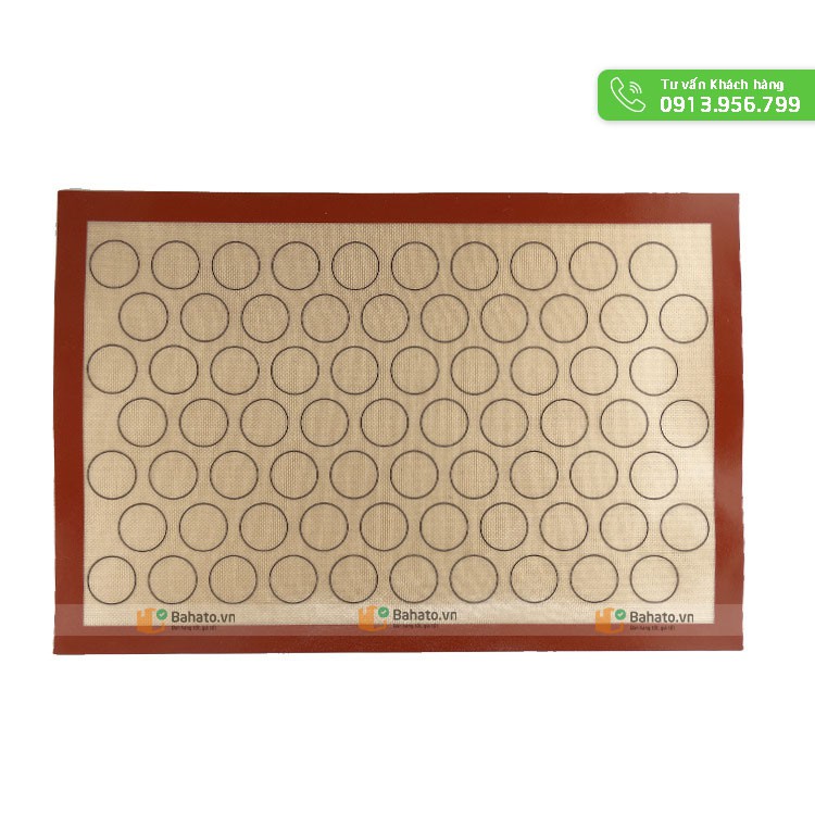 Tấm lót silicon sợi thủy tinh silpat 40 x 60cm