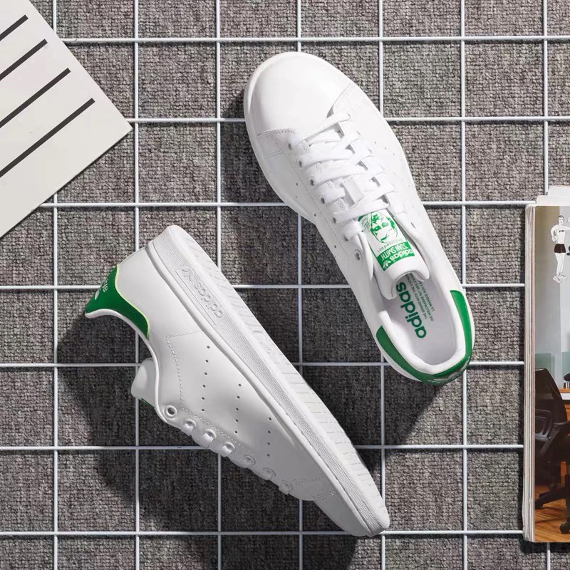 Giày Thể Thao Màu Trắng Stan Smith Trẻ Trung Năng Động Dành Cho Nữ