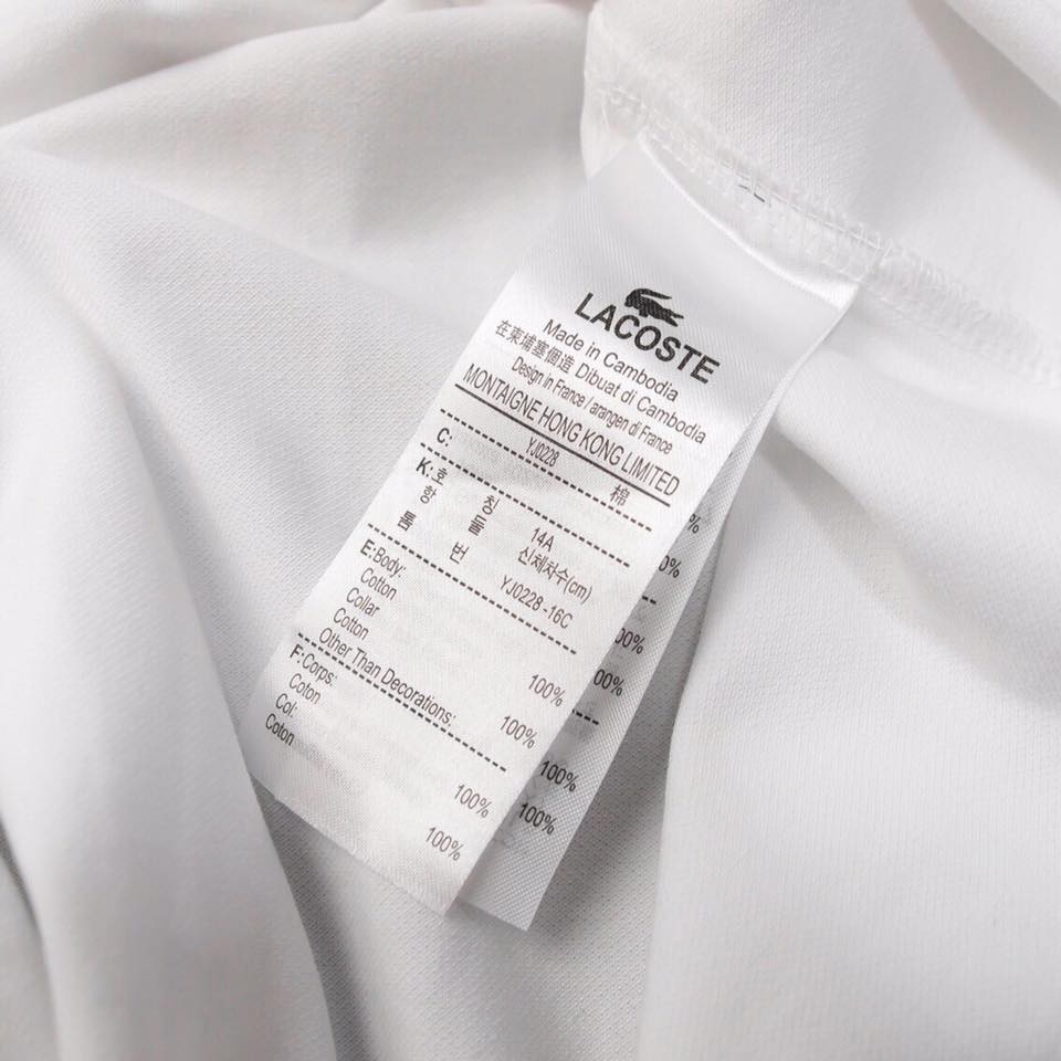 Aó polo Lcst made in Cambodia hàng xuất khẩu vải cotton cá sấu co dãn,mềm thoáng khí,thấm hút mồ hôi | BigBuy360 - bigbuy360.vn