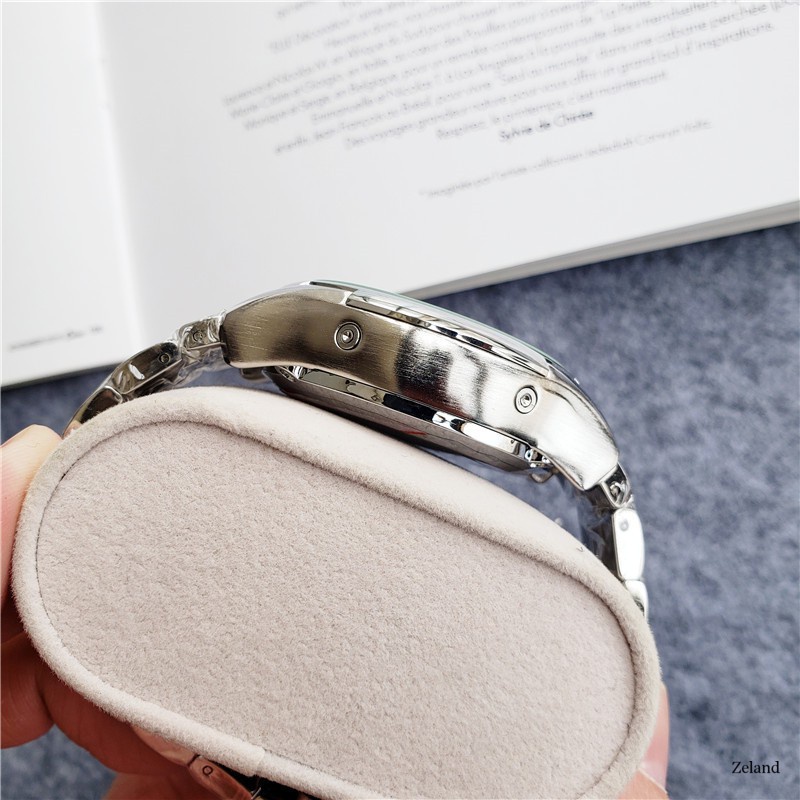 Đồng Hồ Nam Thời Trang Skeleton Automatic OM - Dây Thép - Size 42mm