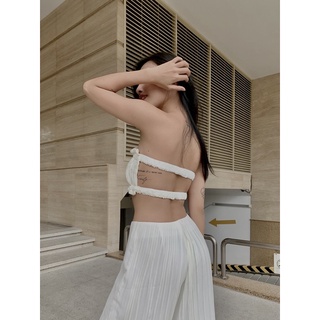 [CACTUS] - ÁO CROP TOP HỞ LƯNG