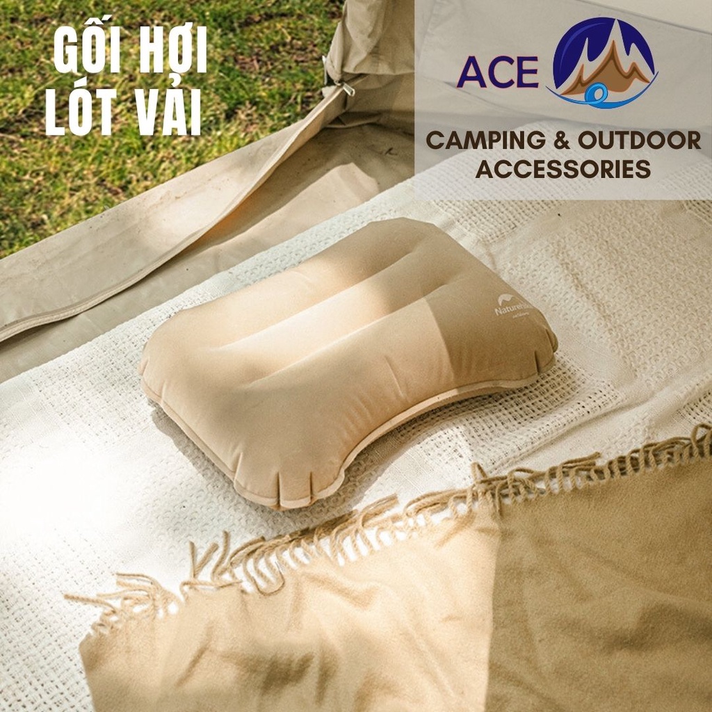Gối hơi lót vải TPU dã ngoại Naturehike NH21ZT002