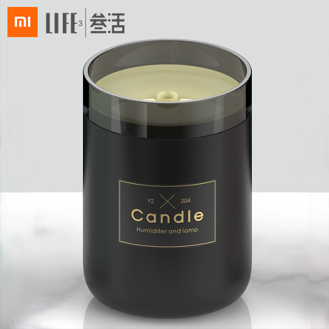 Xiaomi 3life 204 Candle Desktop USB Humidifier Diffuser Diffuser Aroma Nebulizer With LED Lights For Home Office Bedroom