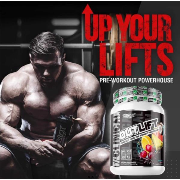 NUTREX OUTLIFT 30SER | Tăng Sức Mạnh Cho Người Tập Luyện Thể Hình