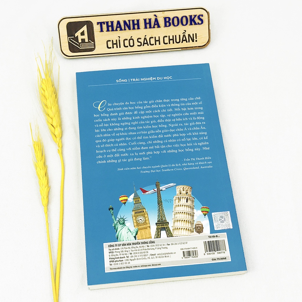 Sách - Tôi Đã Đi Du Học Bằng Học Bổng Như Thế Nào? - Thanh Hà Books HCM