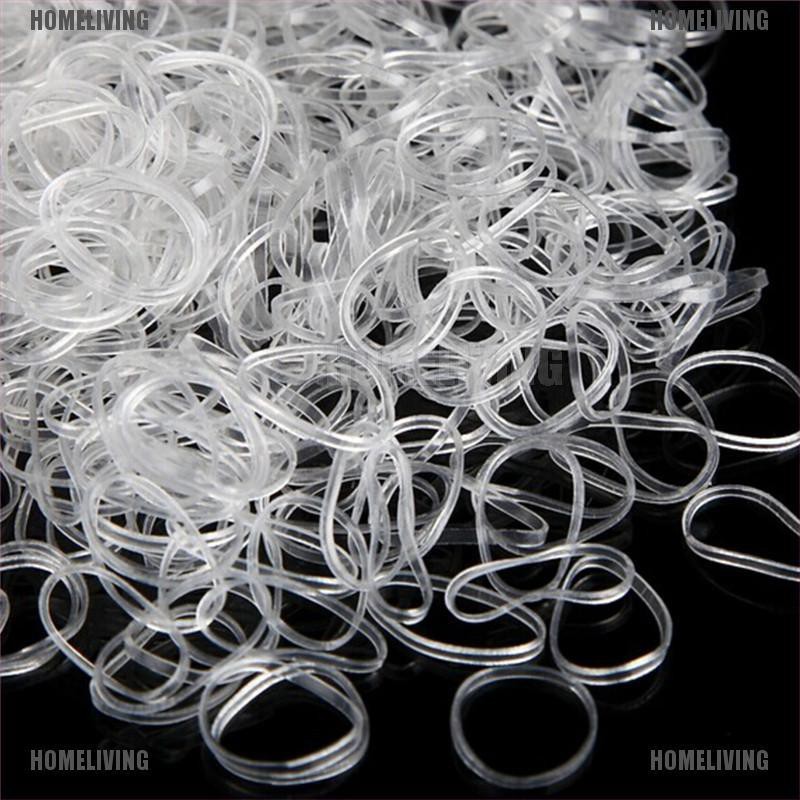 Set 300 Dây Thun Buộc Tóc Nhiều Màu