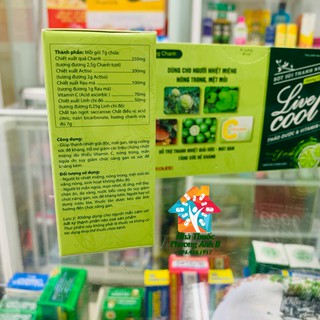 Bột sủi thanh nhiệt Live Cool